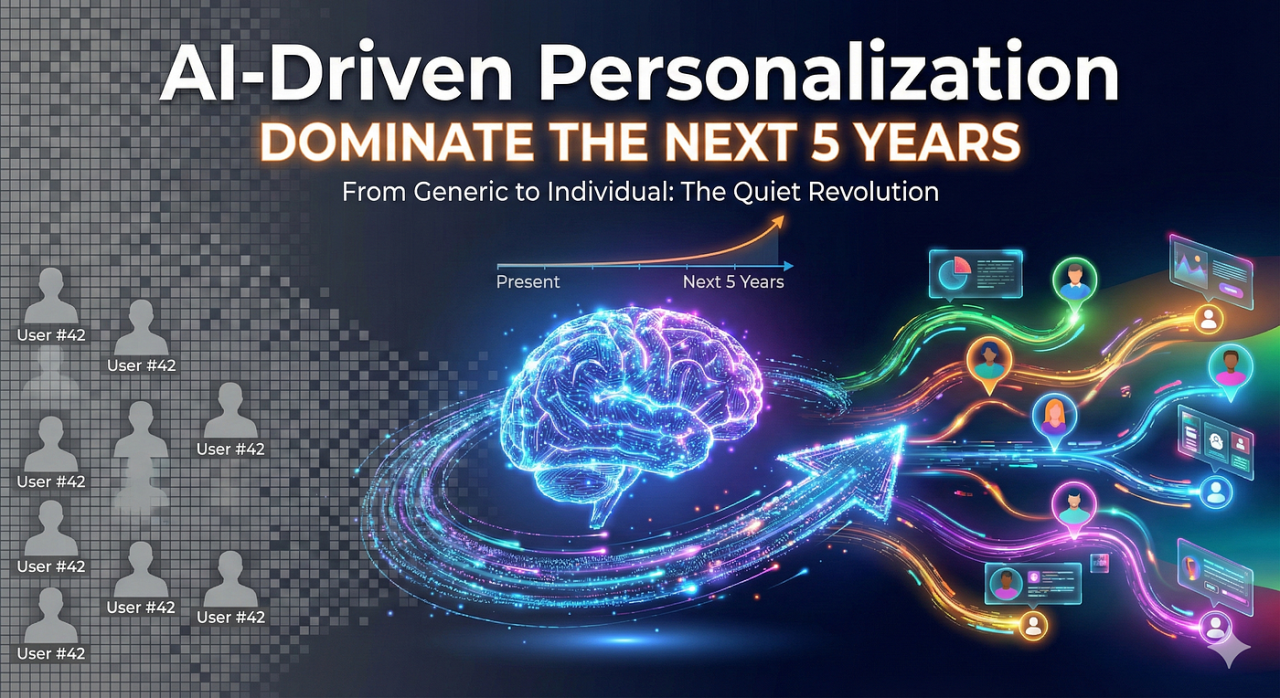 Why AI-Driven Personalization Will Dominate the Next 5 Years | by Sharmasaravanan | Medium