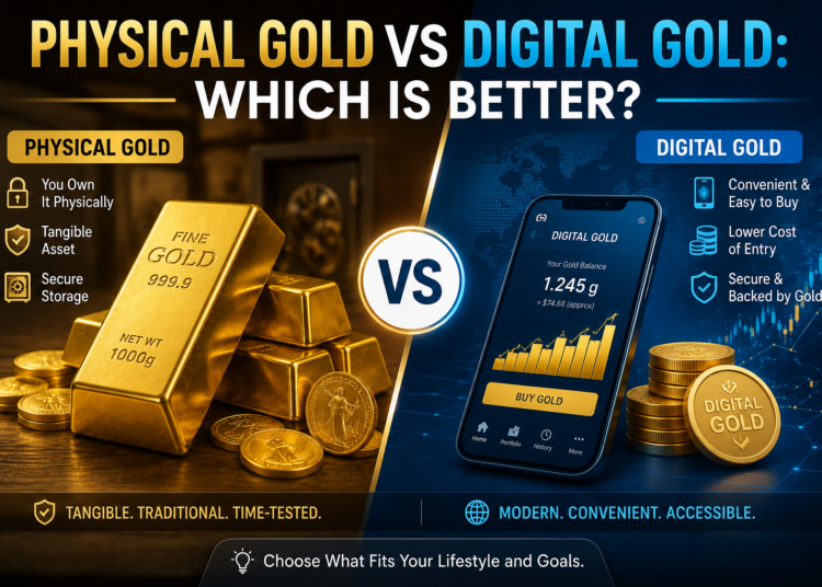 Physical Gold vs Digital Gold: Which Is Better?